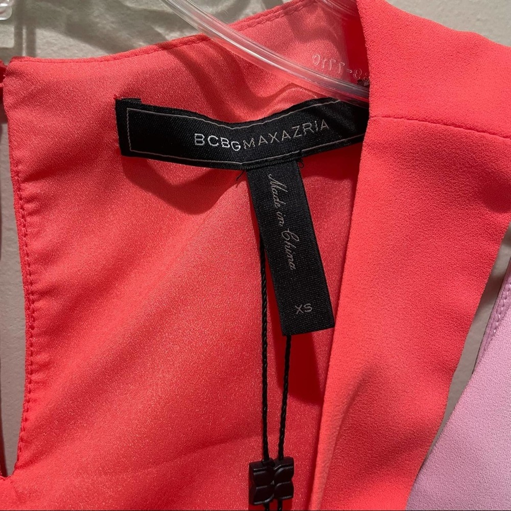 BCBGMaxAzria Chantal Dress Ambrosia Combo Size XS - Picture 6 of 8